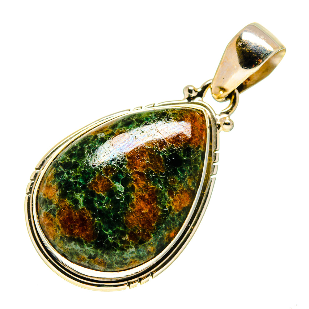 Grass Garnet Pendants handcrafted by Anasilvercos - PD743181