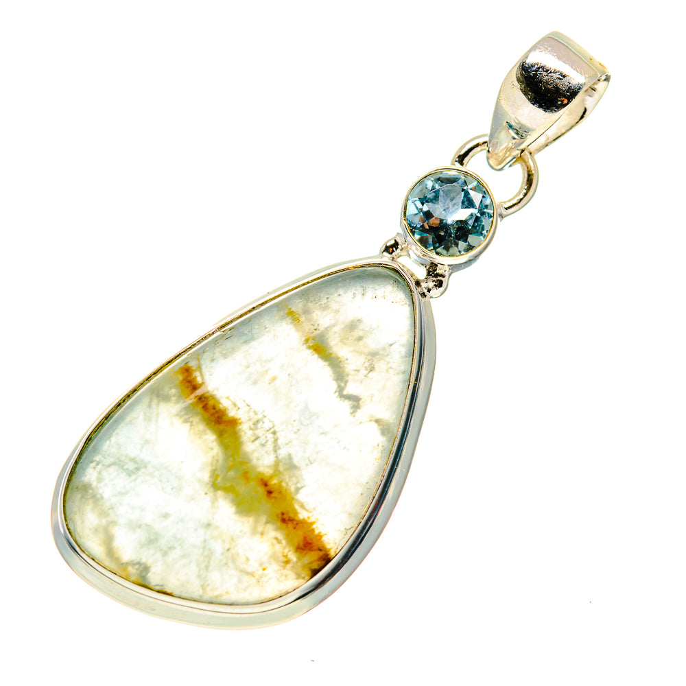 Green Fluorite Pendants handcrafted by Anasilvercos - PD743208