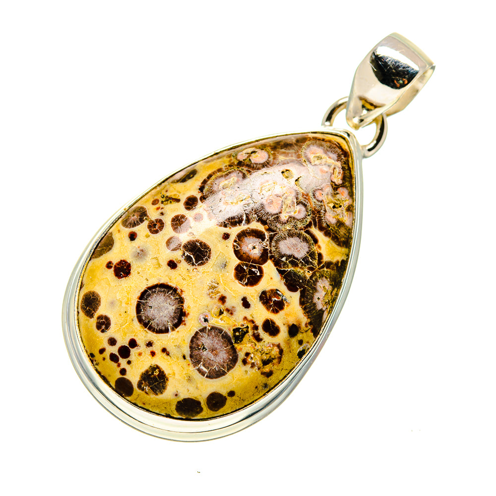 Poppy Jasper Pendants handcrafted by Anasilvercos - PD743253 - Photo 2