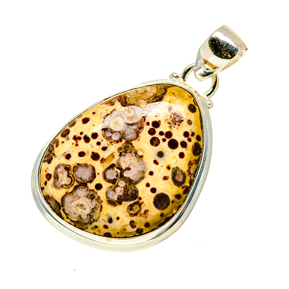 Poppy Jasper Pendants handcrafted by Anasilvercos - PD743271 - Photo 2