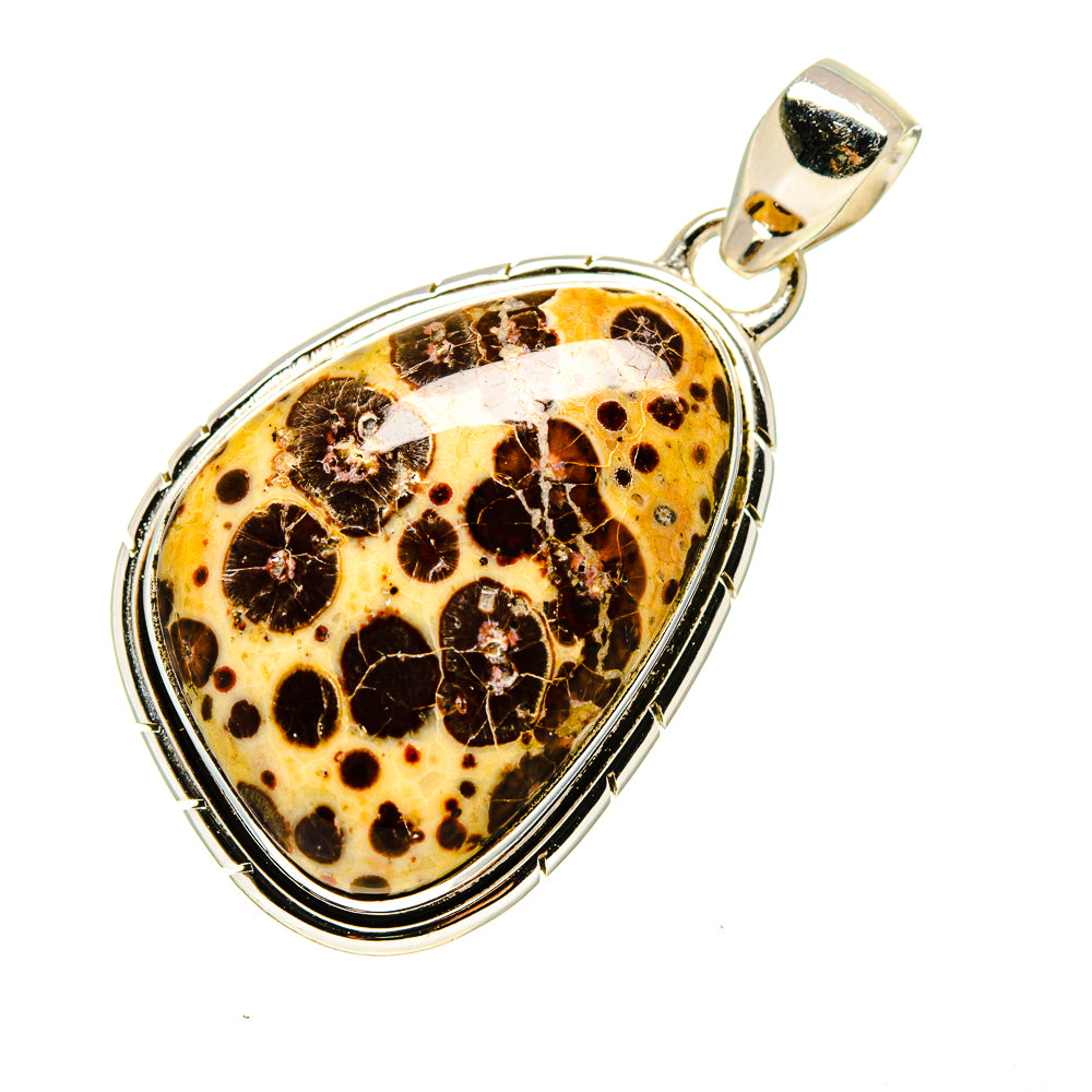 Poppy Jasper Pendants handcrafted by Anasilvercos - PD743272 - Photo 2