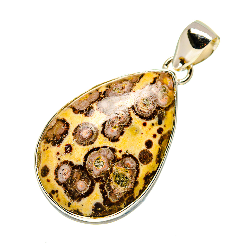 Poppy Jasper Pendants handcrafted by Anasilvercos - PD743419 - Photo 2