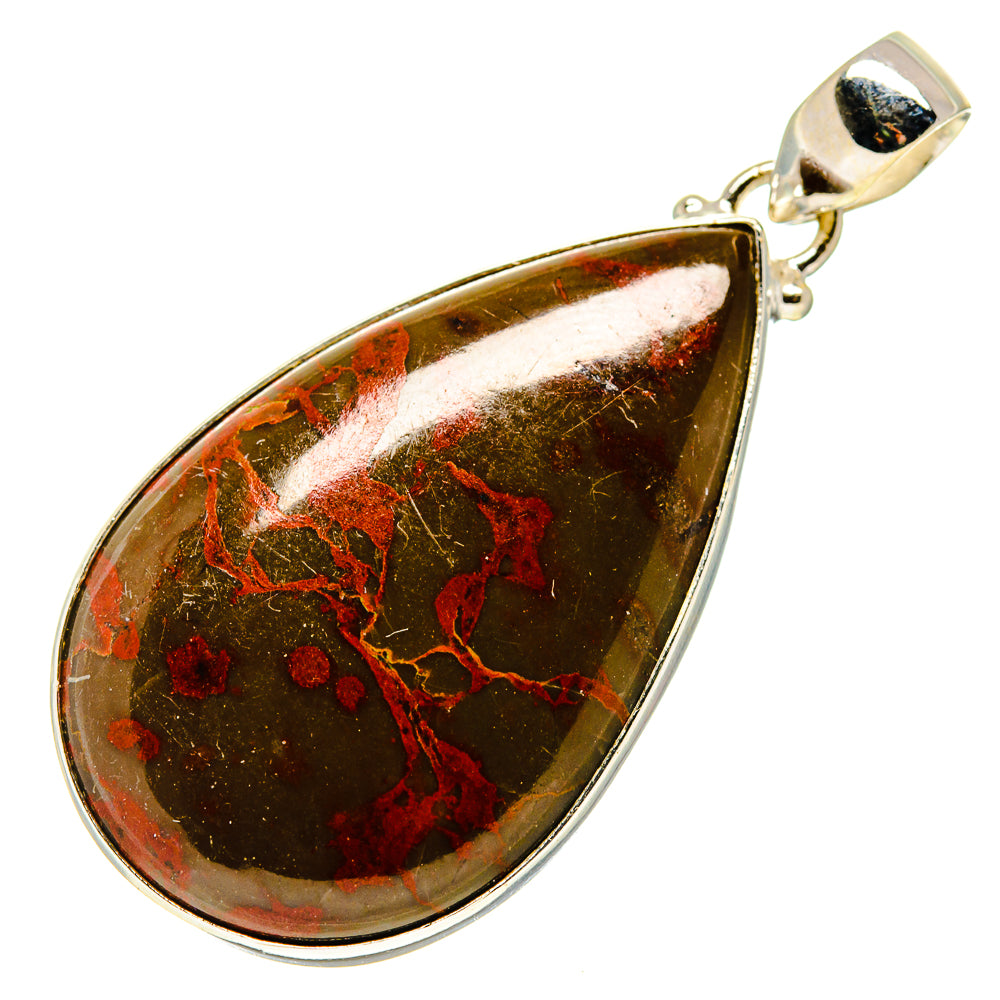 Red Jasper Pendants handcrafted by Anasilvercos - PD743443