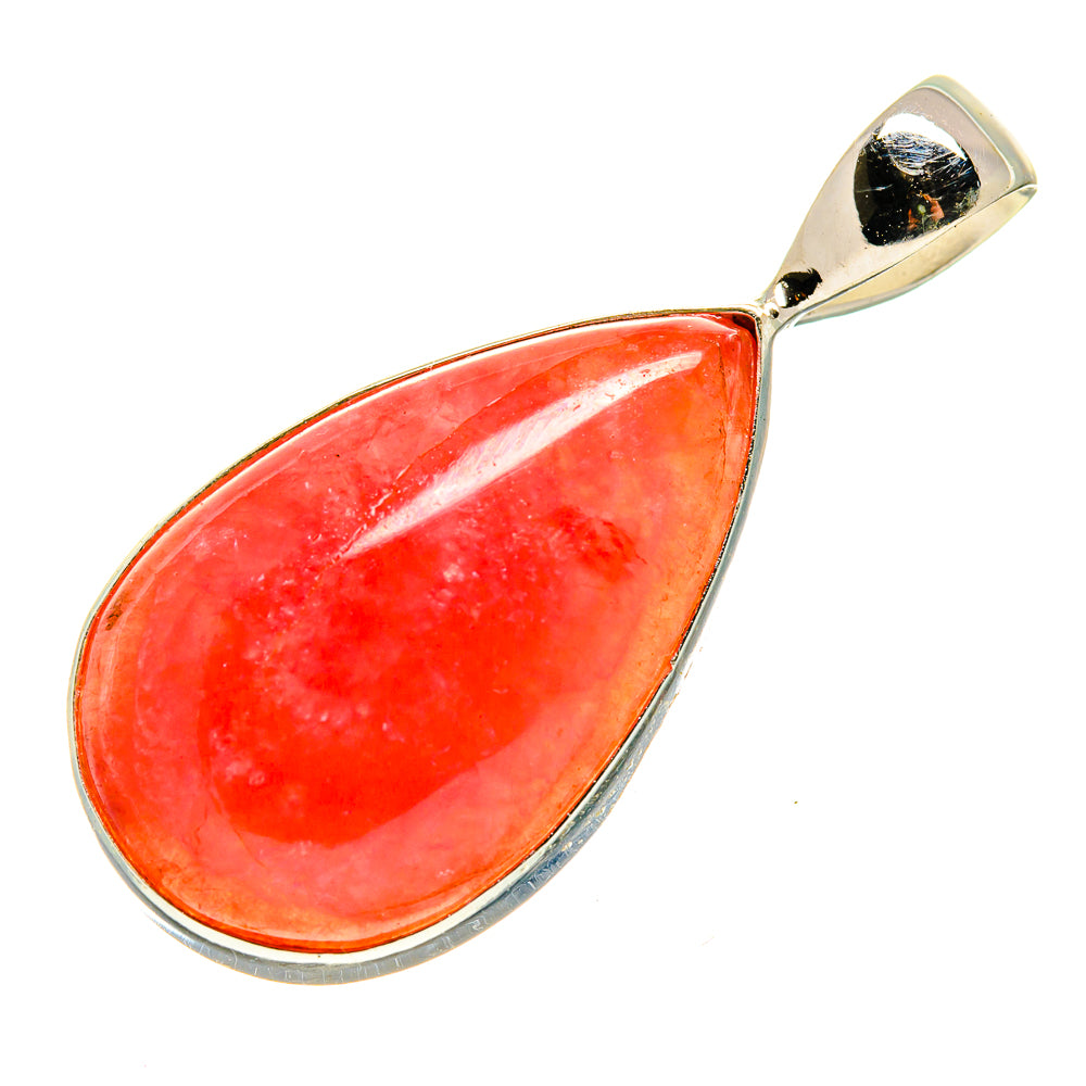 Pink Agate Pendants handcrafted by Anasilvercos - PD743487