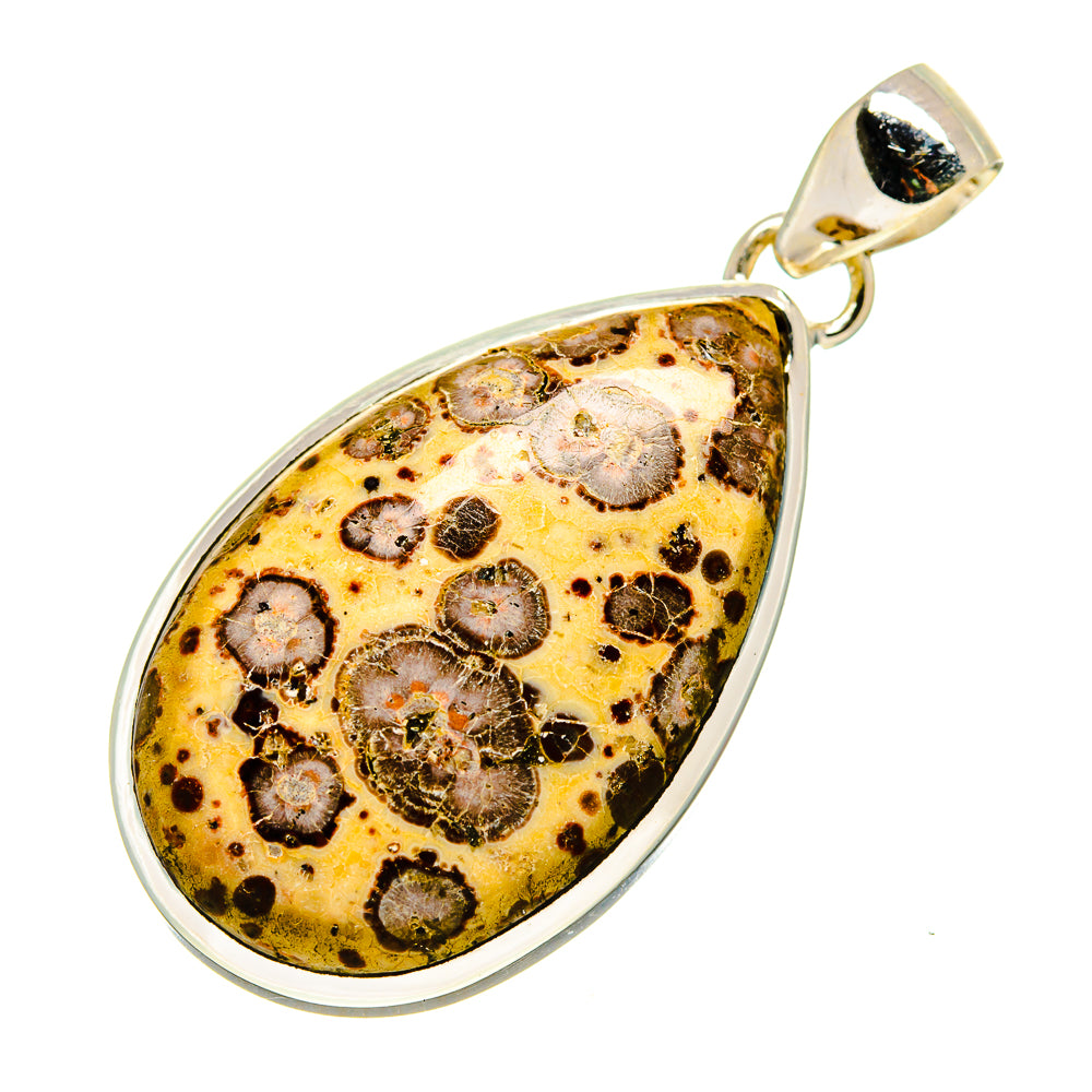 Poppy Jasper Pendants handcrafted by Anasilvercos - PD743609 - Photo 2