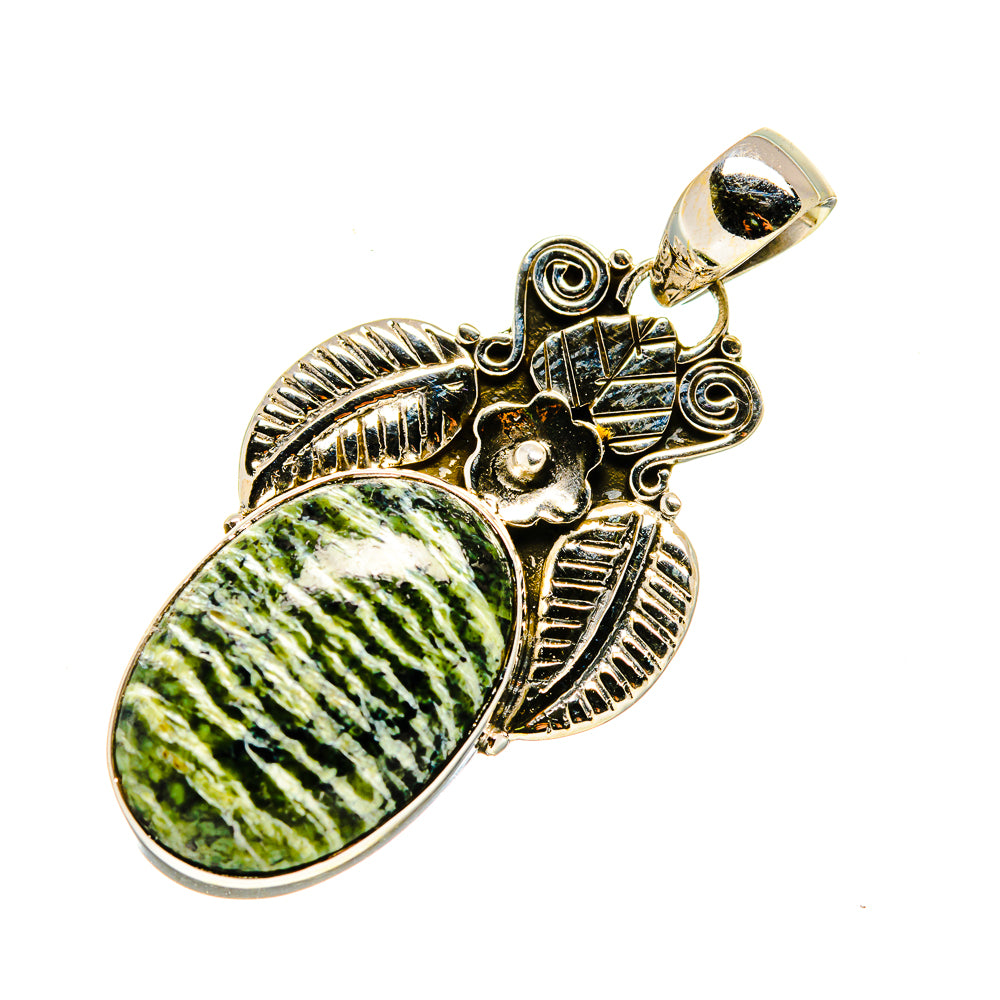 Lizard Jasper Pendants handcrafted by Anasilvercos - PD743657