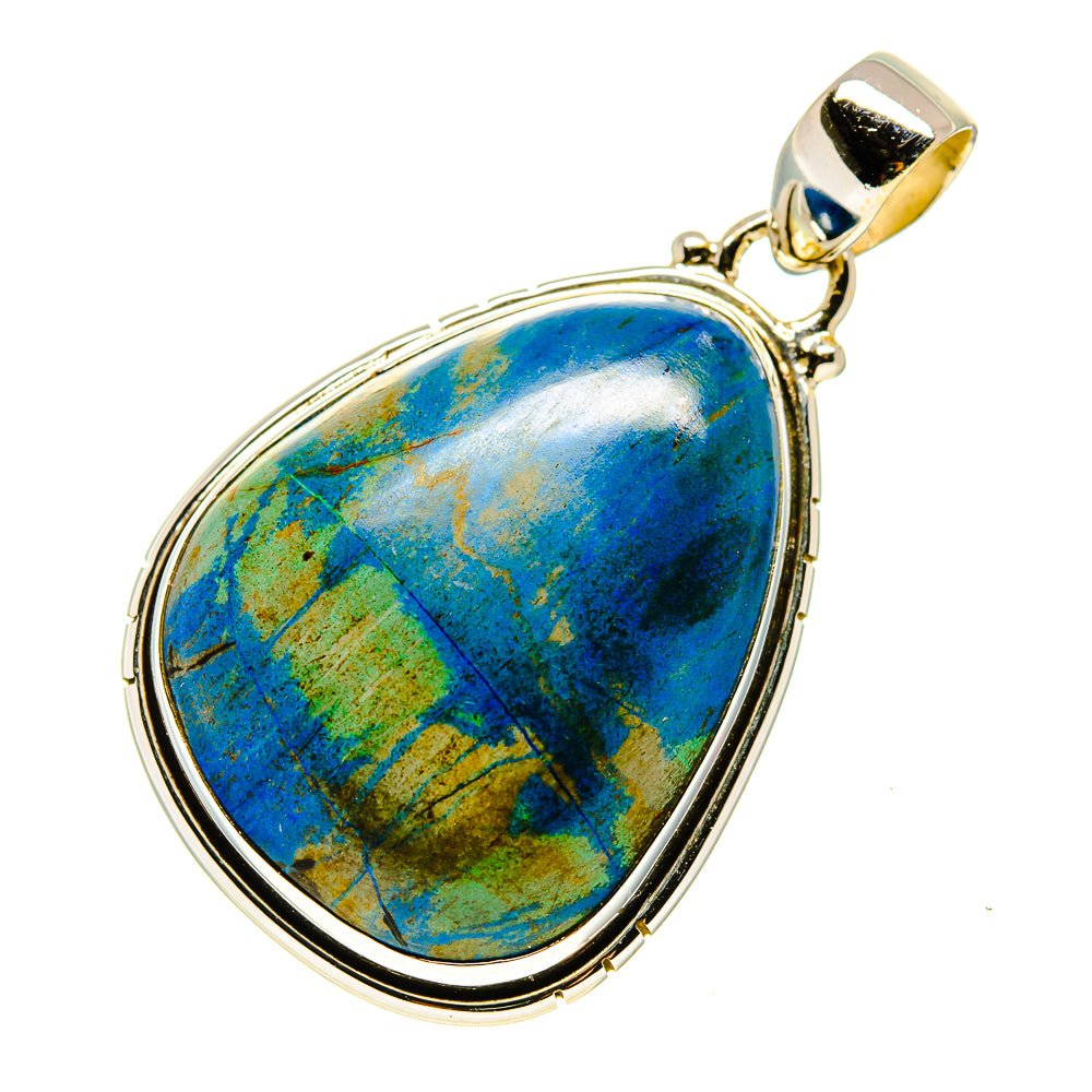 Chrysocolla Pendants handcrafted by Anasilvercos - PD743762