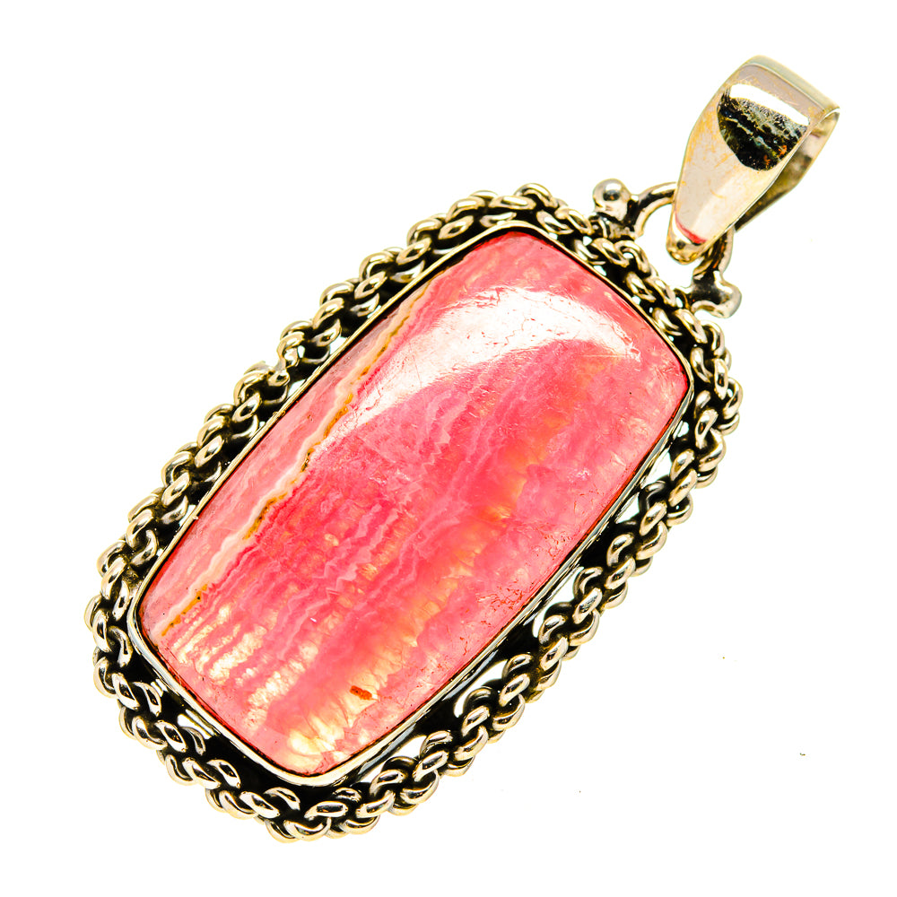 Rhodochrosite Pendants handcrafted by Anasilvercos - PD743781