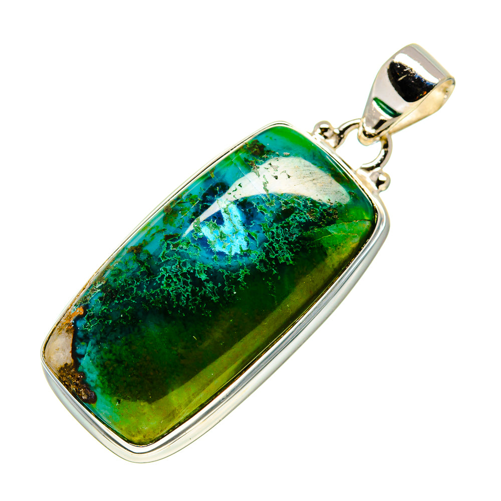 Chrysocolla Pendants handcrafted by Anasilvercos - PD743856