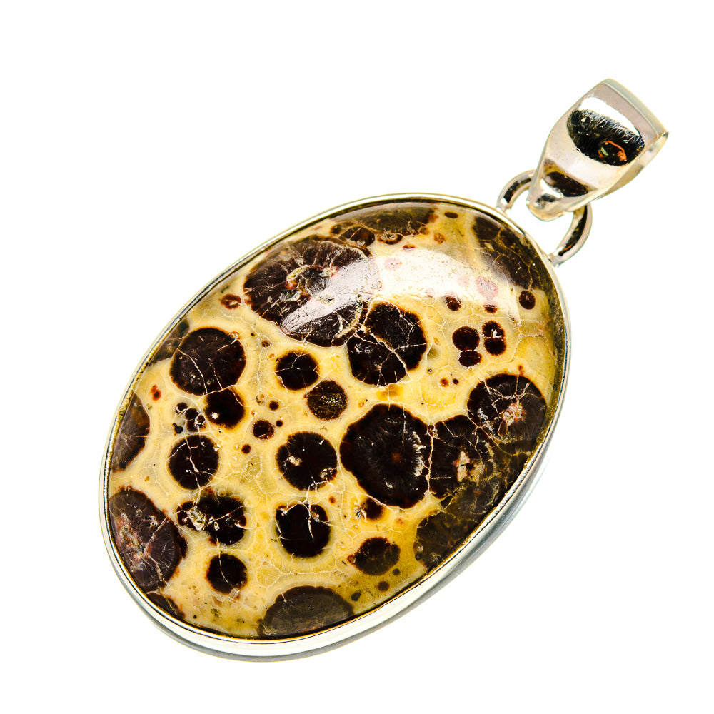 Poppy Jasper Pendants handcrafted by Anasilvercos - PD743859 - Photo 2