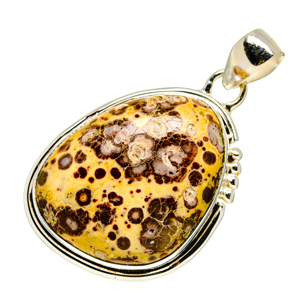 Poppy Jasper Pendants handcrafted by Anasilvercos - PD743866