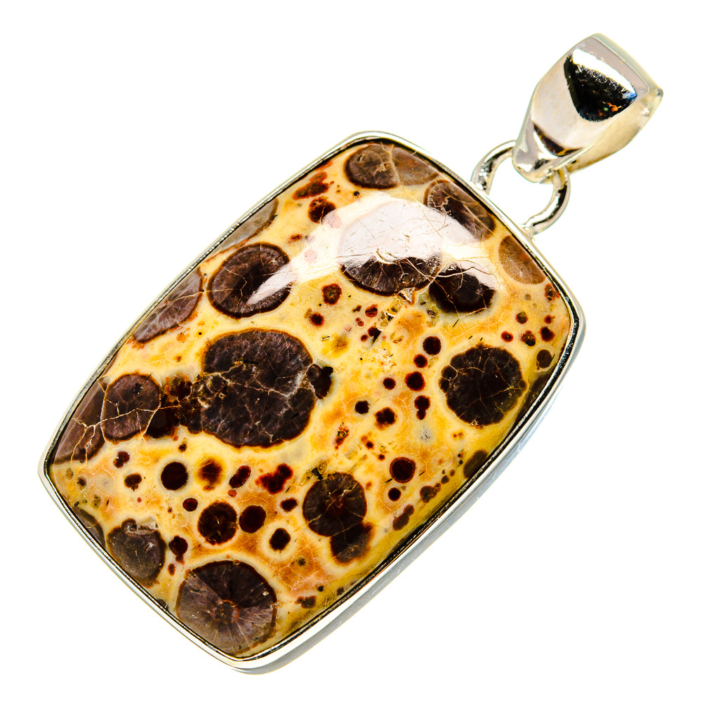 Poppy Jasper Pendants handcrafted by Anasilvercos - PD743940 - Photo 2