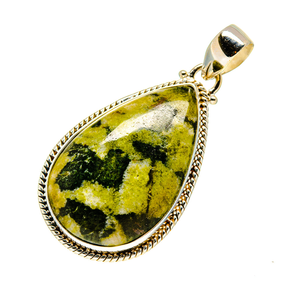 Rainforest Jasper Pendants handcrafted by Anasilvercos - PD744011