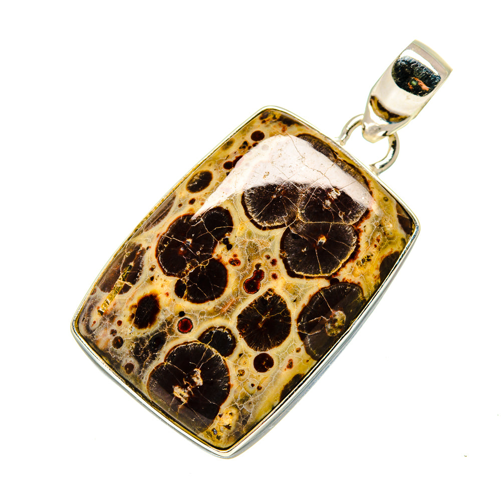 Poppy Jasper Pendants handcrafted by Anasilvercos - PD744042