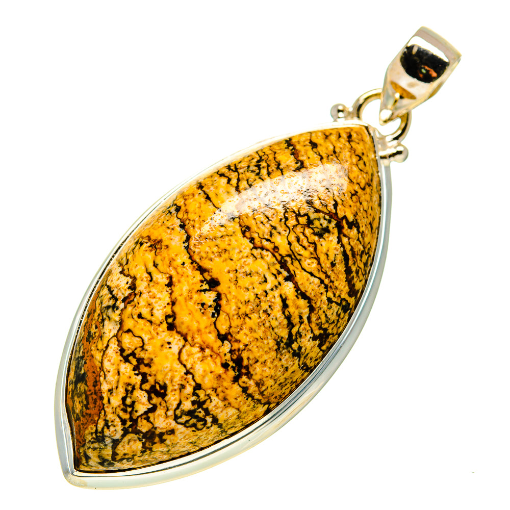 Picture Jasper Pendants handcrafted by Anasilvercos - PD744059