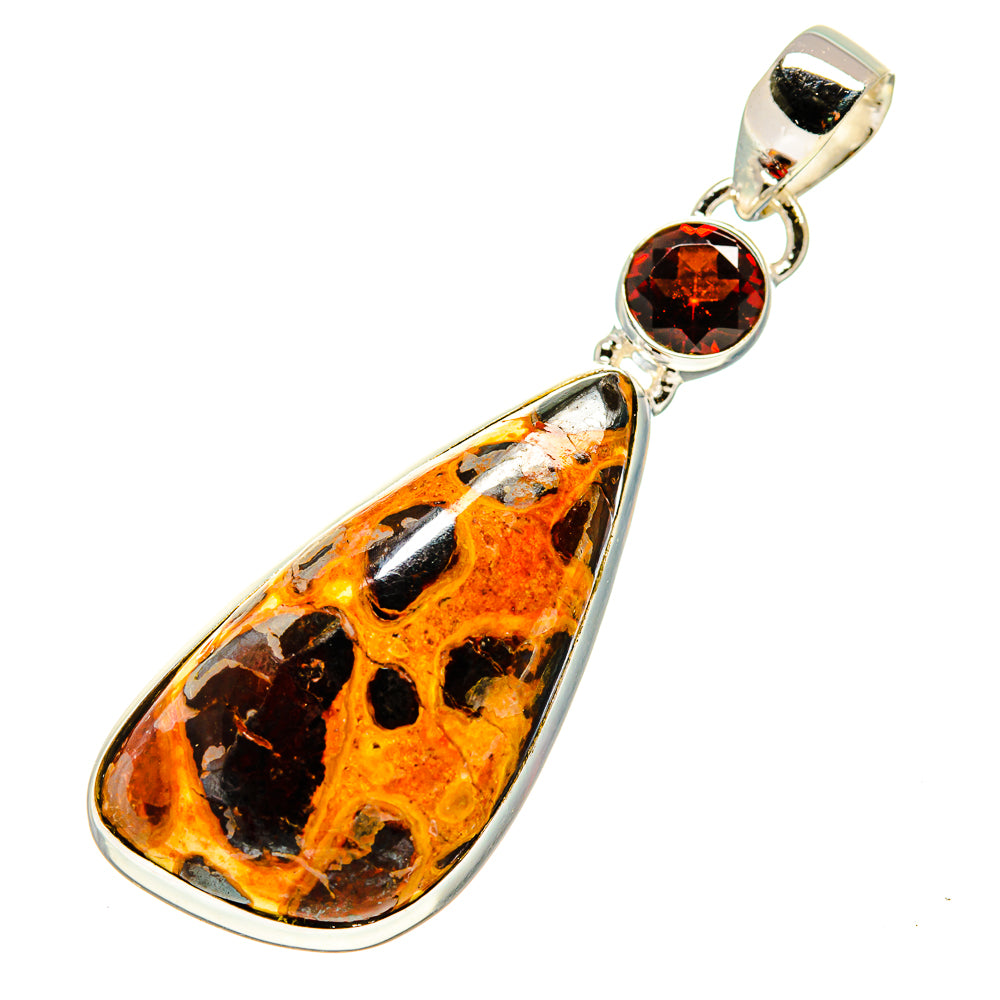 Chert Breccia Pendants handcrafted by Anasilvercos - PD744144