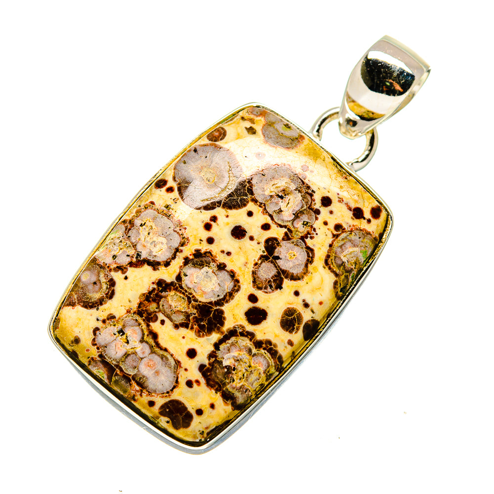 Poppy Jasper Pendants handcrafted by Anasilvercos - PD744319
