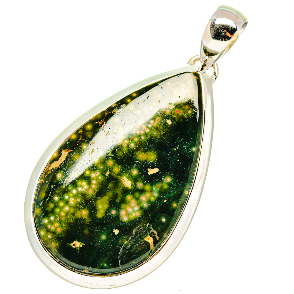 Ocean Jasper Pendants handcrafted by Anasilvercos - PD7444