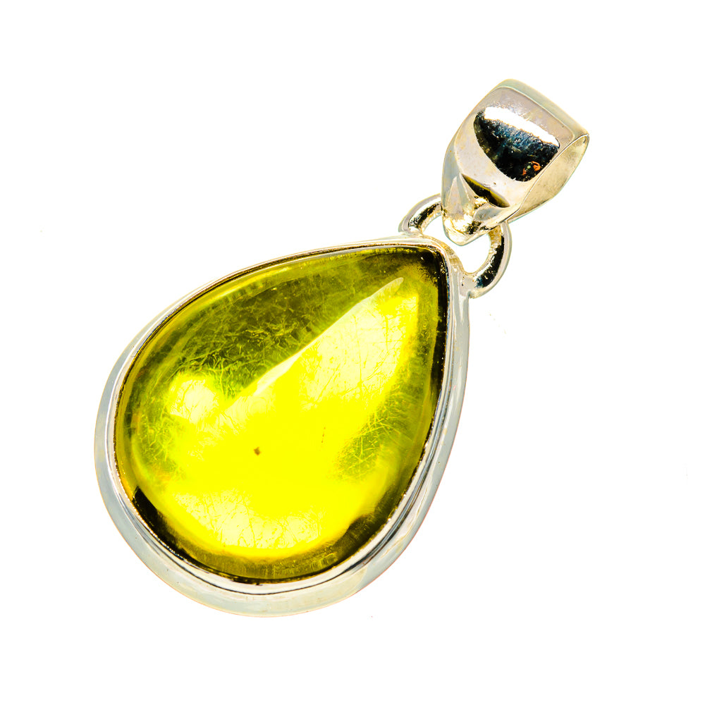 Olive Quartz Pendants handcrafted by Anasilvercos - PD744487