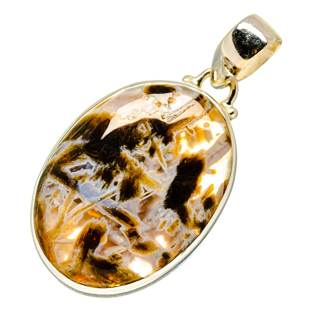 Turkish Tube Agate Pendants handcrafted by Anasilvercos - PD744504