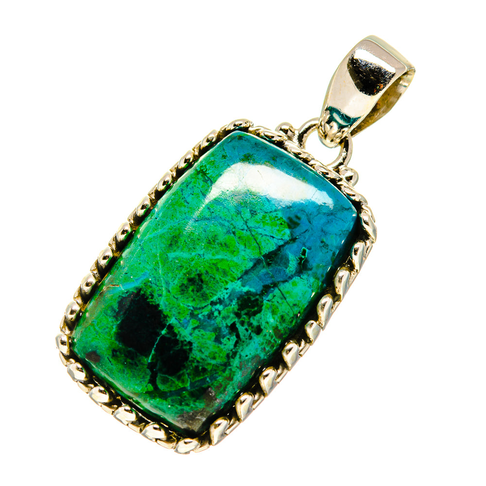Chrysocolla Pendants handcrafted by Anasilvercos - PD744543