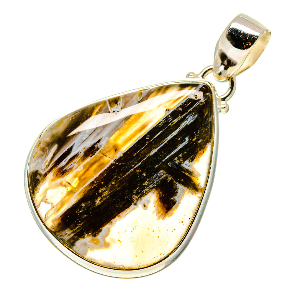 Turkish Tube Agate Pendants handcrafted by Anasilvercos - PD744560