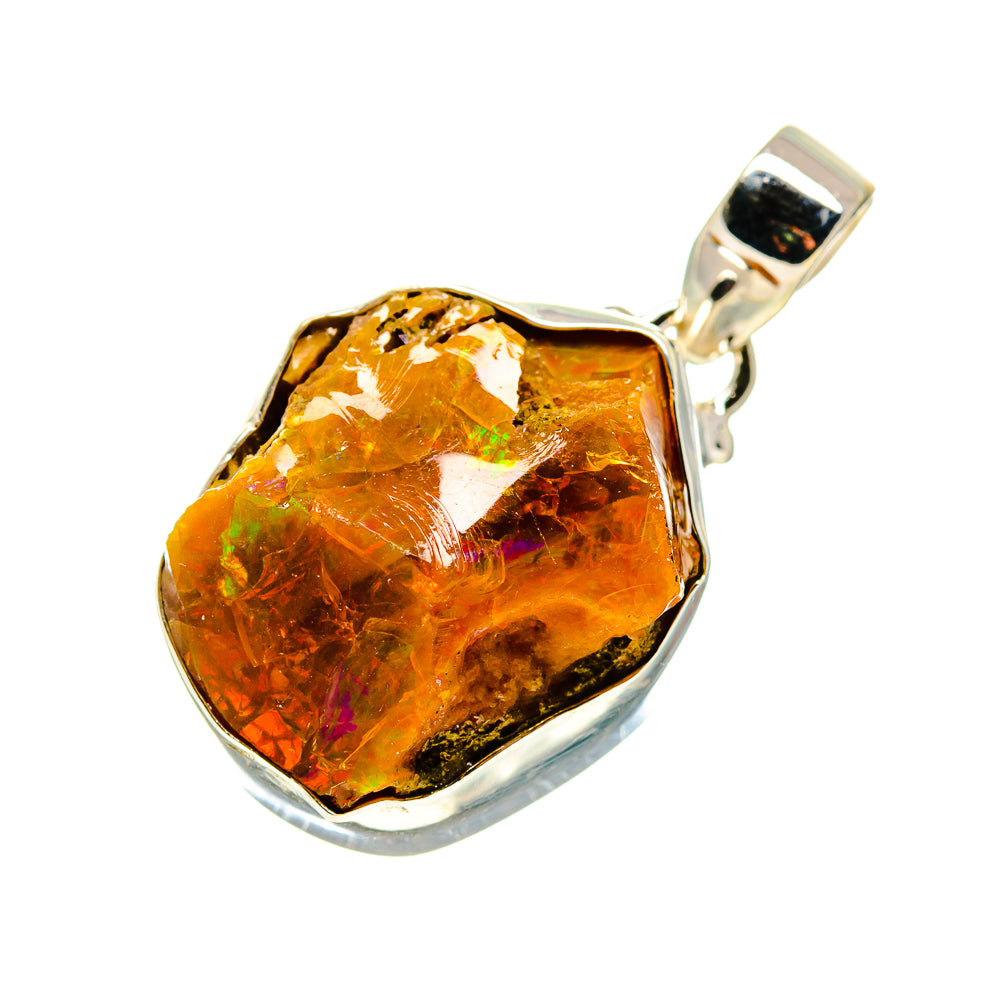 Ethiopian Opal Pendants handcrafted by Anasilvercos - PD744591