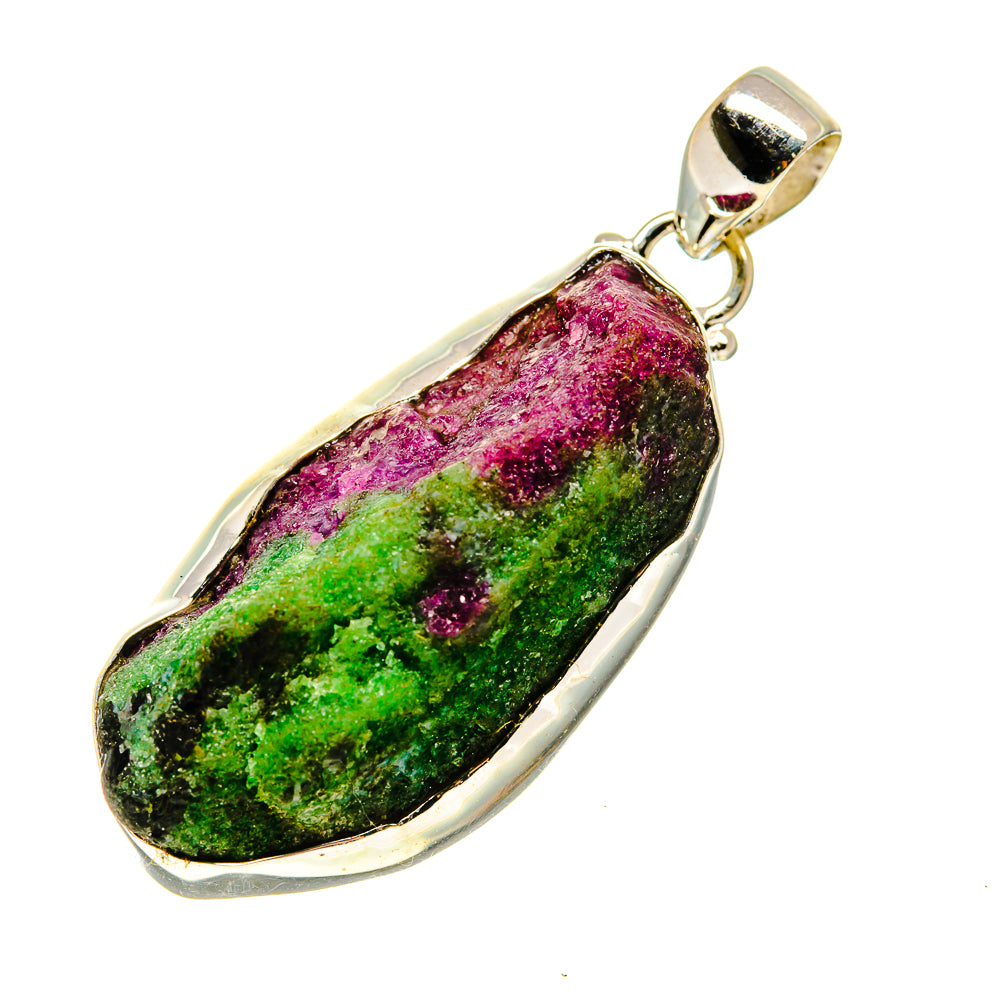 Ruby Zoisite Pendants handcrafted by Anasilvercos - PD744635