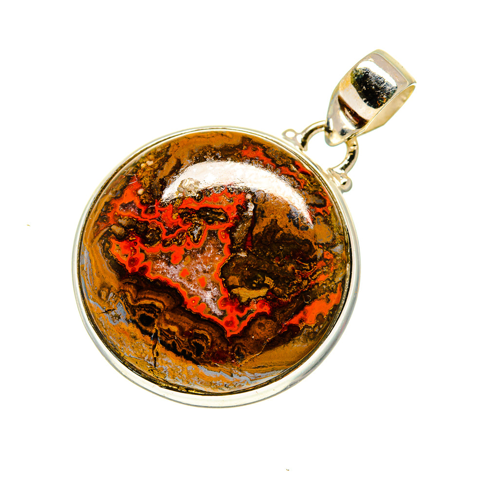 Moroccan Agate Pendants handcrafted by Anasilvercos - PD744670