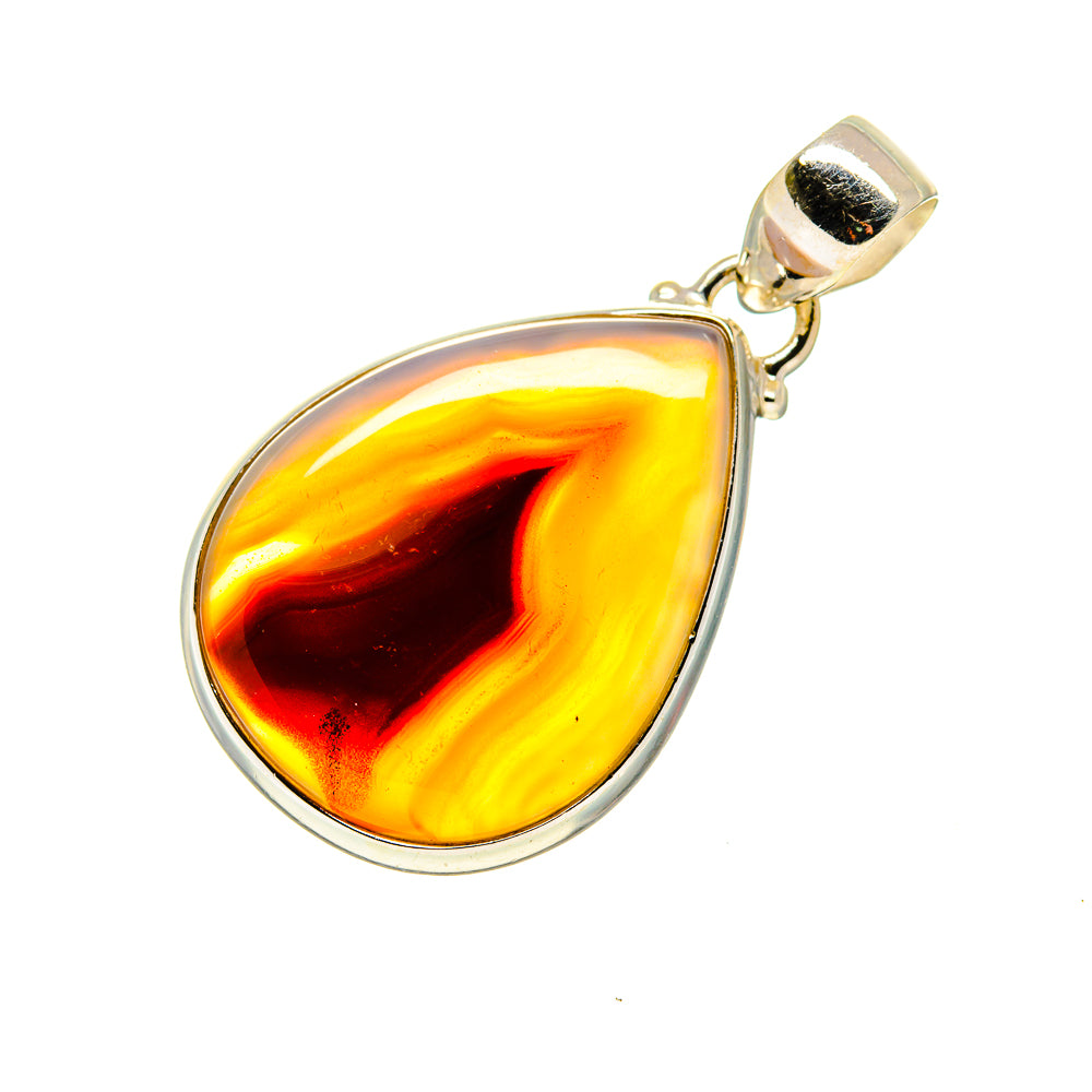 Botswana Agate Pendants handcrafted by Anasilvercos - PD744716