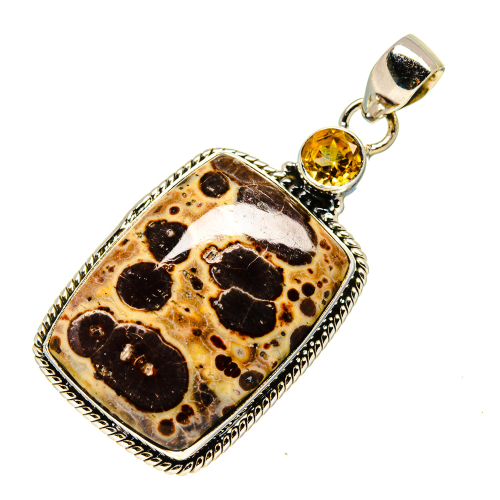 Poppy Jasper Pendants handcrafted by Anasilvercos - PD744757