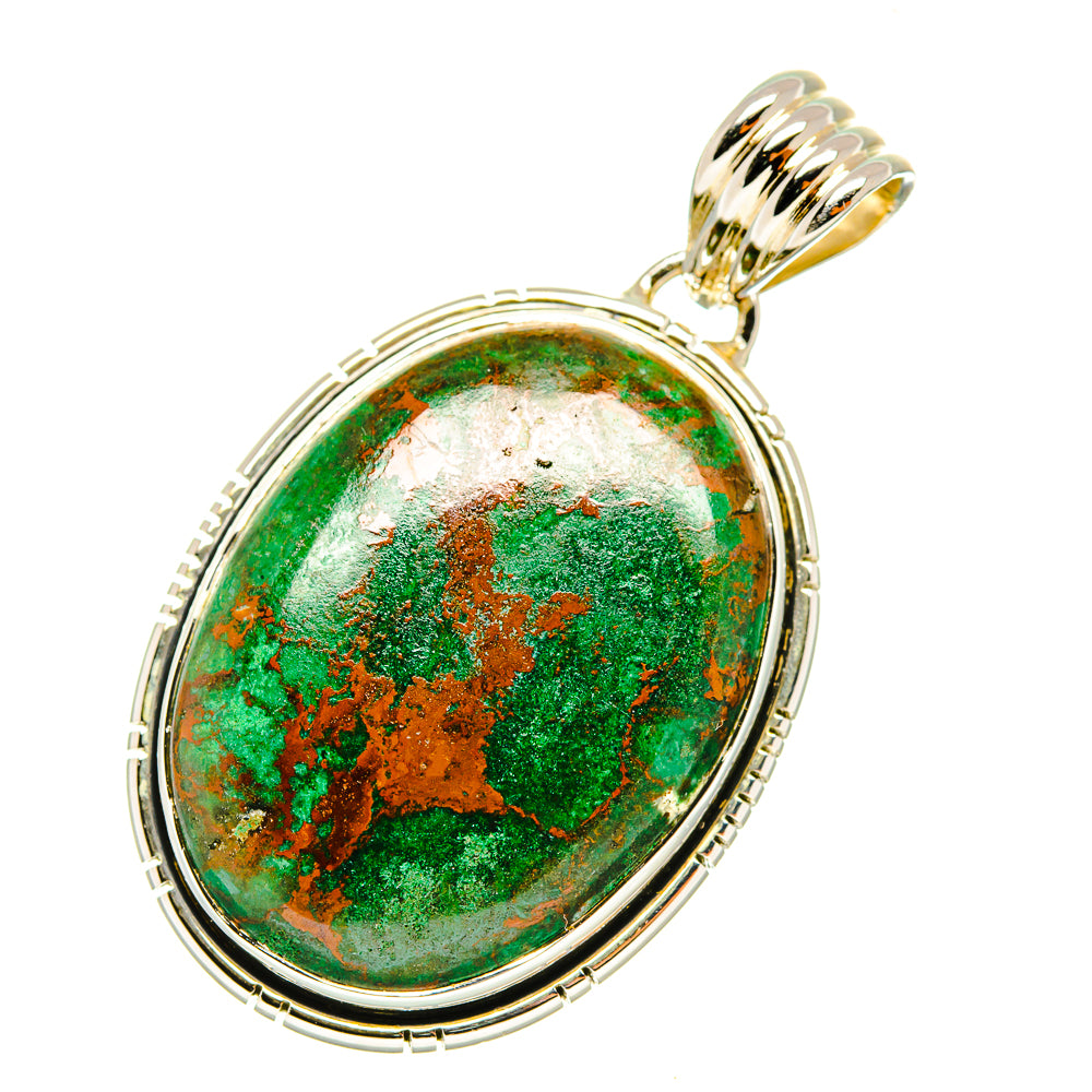 Chrysocolla Pendants handcrafted by Anasilvercos - PD7448