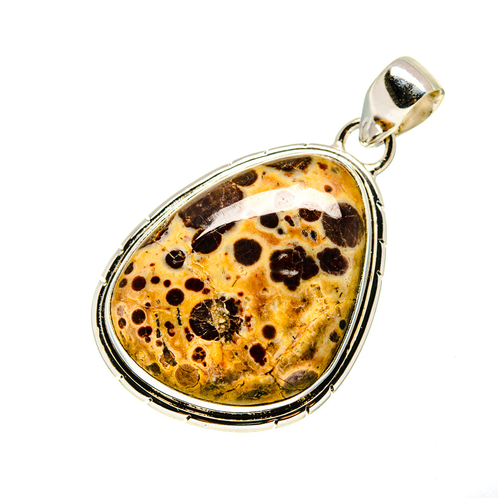 Poppy Jasper Pendants handcrafted by Anasilvercos - PD744802 - Photo 2
