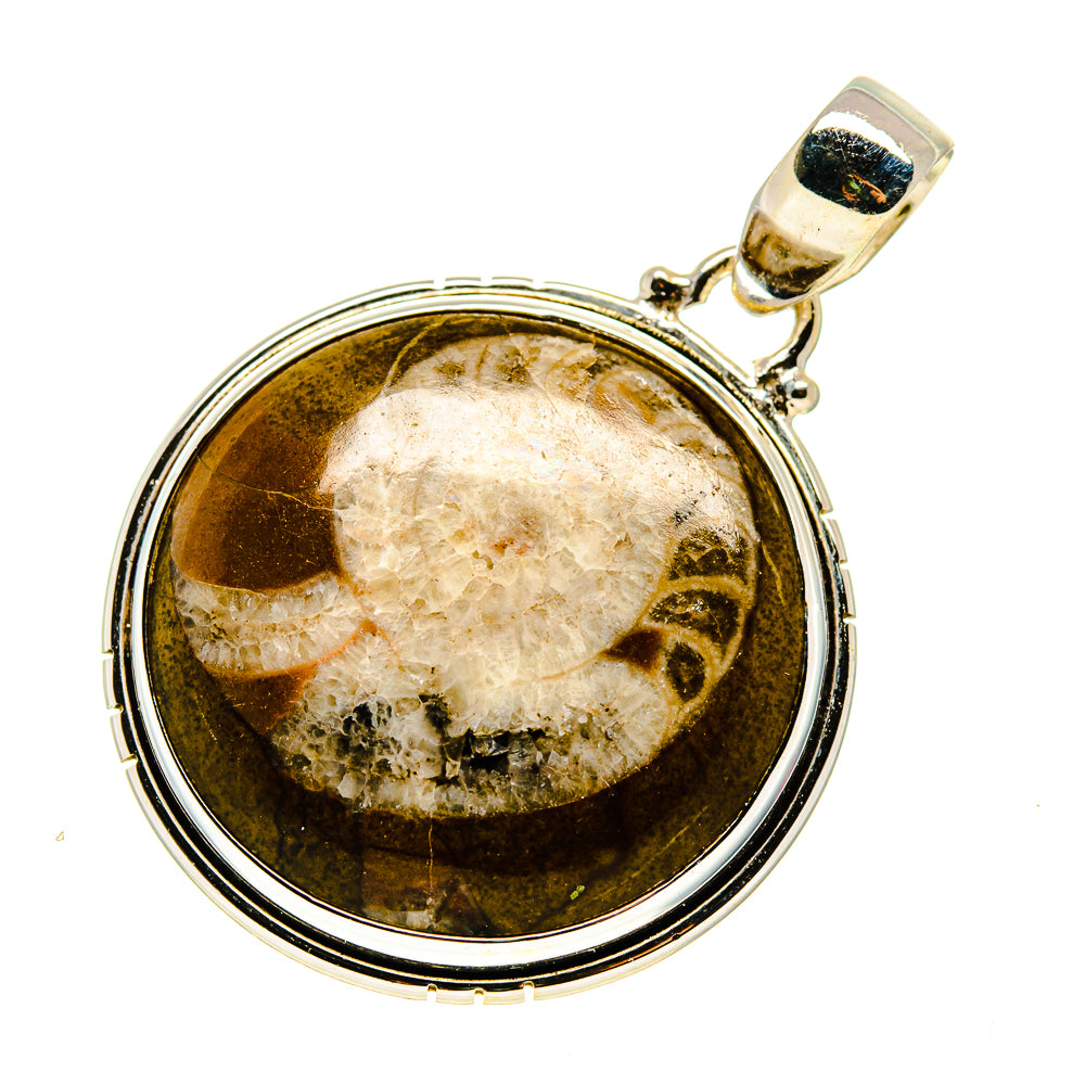 Orthoceras Fossil Pendants handcrafted by Anasilvercos - PD744875