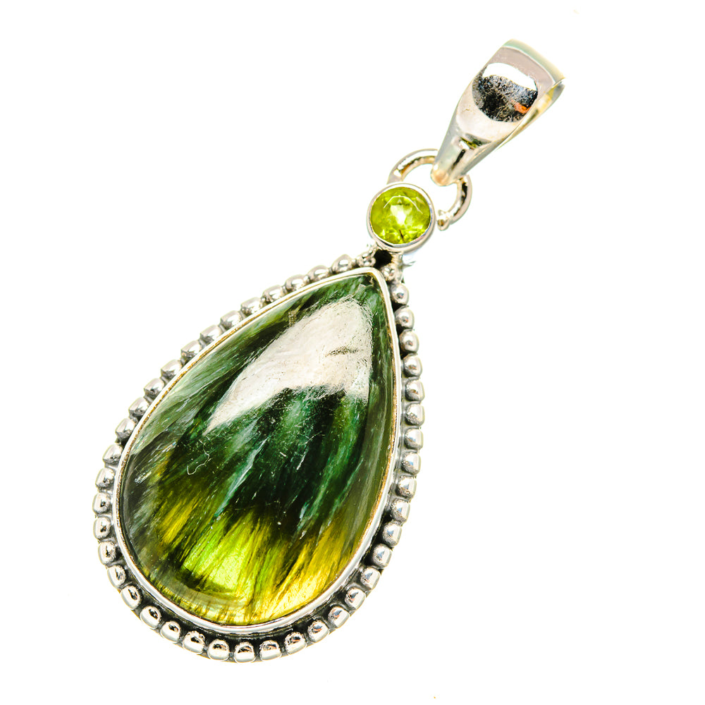 Seraphinite Pendants handcrafted by Anasilvercos - PD7450