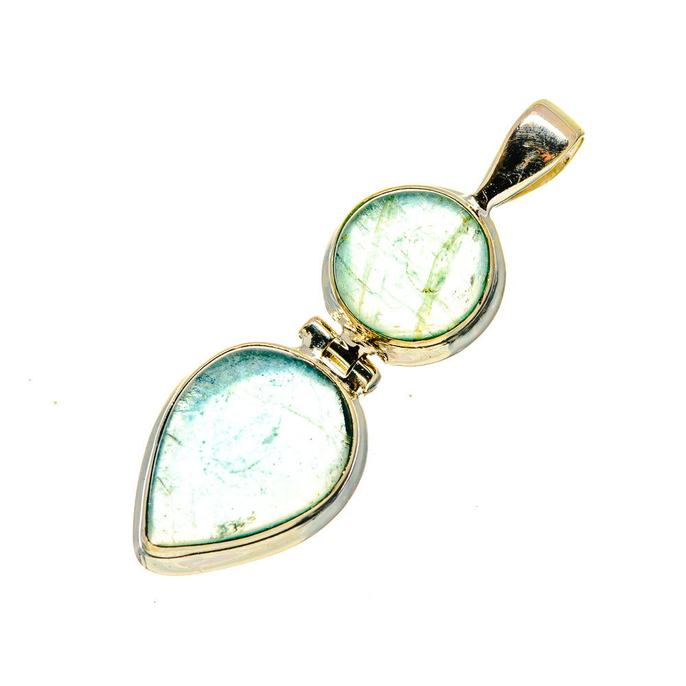 Green Fluorite Pendants handcrafted by Anasilvercos - PD745037
