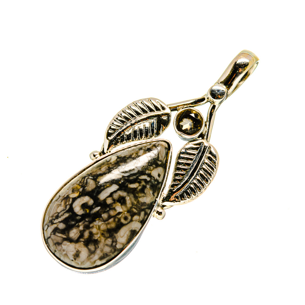 Crinoid Fossil Pendants handcrafted by Anasilvercos - PD745146