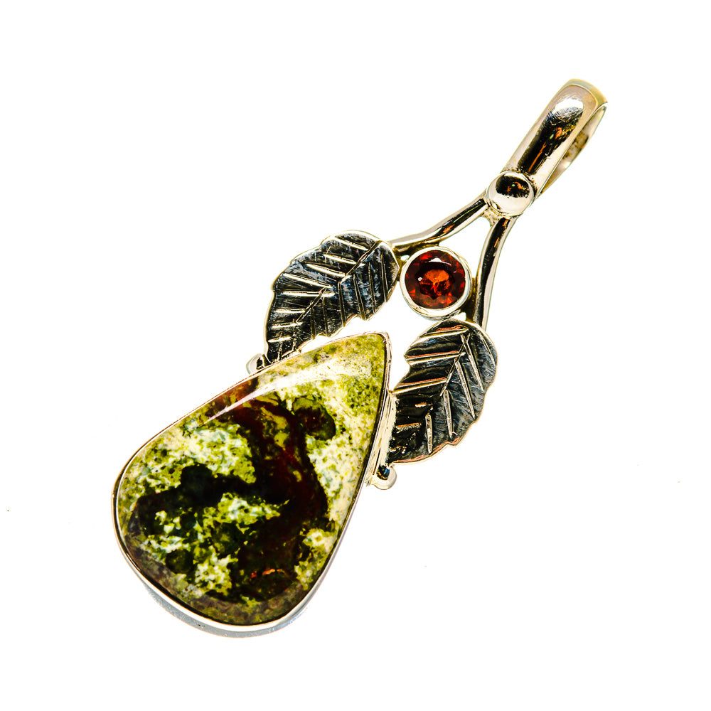 Rainforest Jasper Pendants handcrafted by Anasilvercos - PD745150