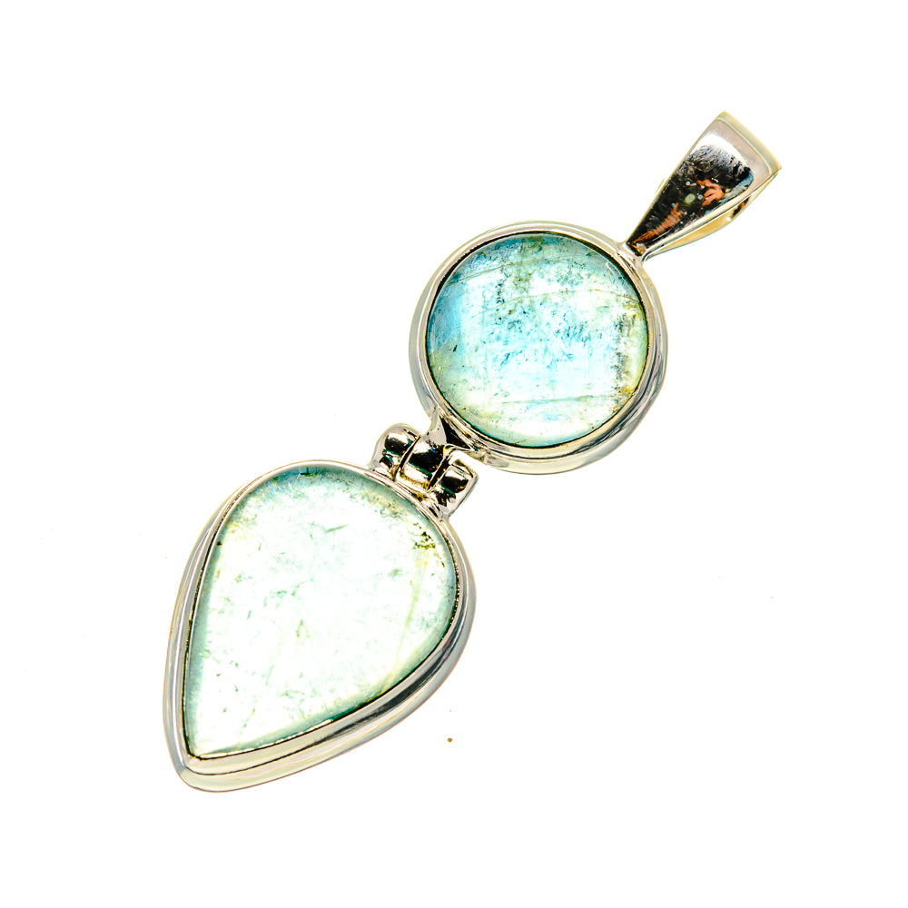 Green Fluorite Pendants handcrafted by Anasilvercos - PD745155