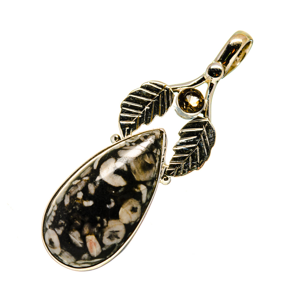 Crinoid Fossil Pendants handcrafted by Anasilvercos - PD745205