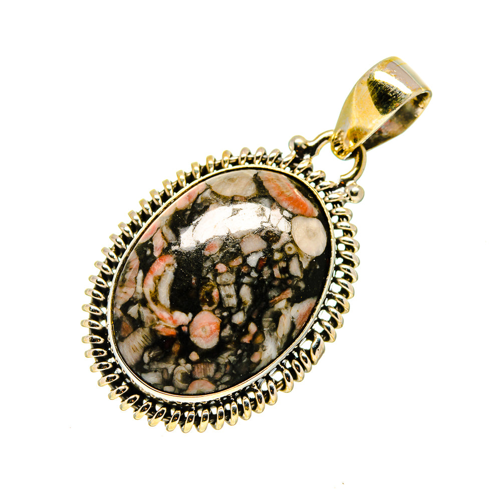 Crinoid Fossil Pendants handcrafted by Anasilvercos - PD745238