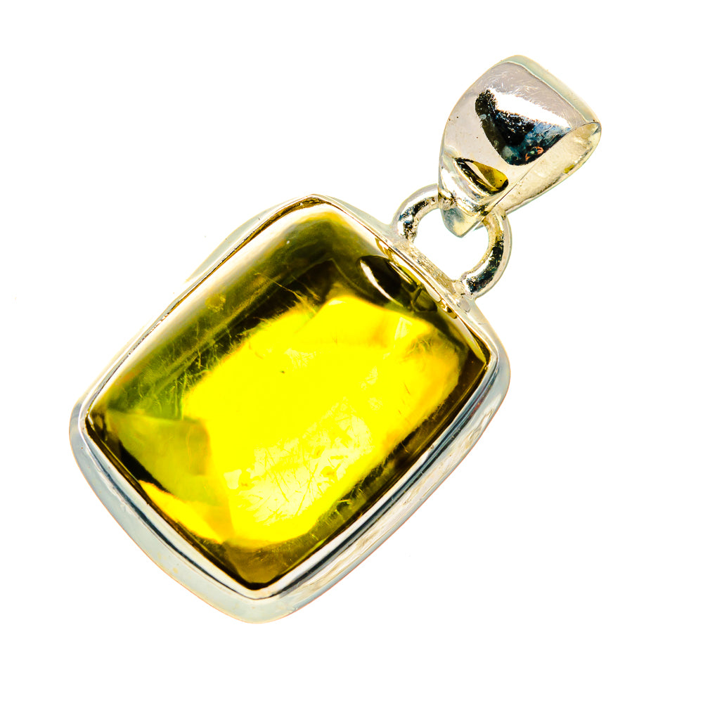 Olive Quartz Pendants handcrafted by Anasilvercos - PD745255