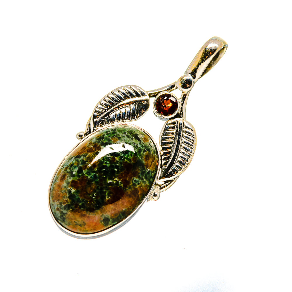 Rainforest Jasper Pendants handcrafted by Anasilvercos - PD745334