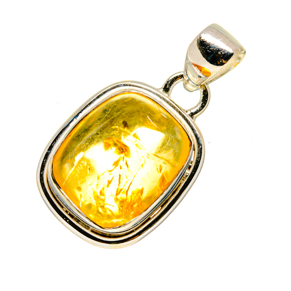 Citrine Pendants handcrafted by Anasilvercos - PD745395