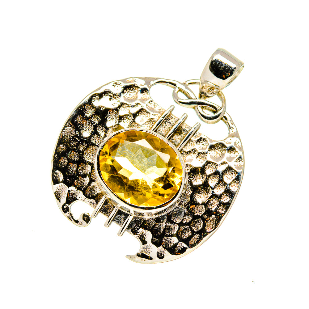 Citrine Pendants handcrafted by Anasilvercos - PD745540