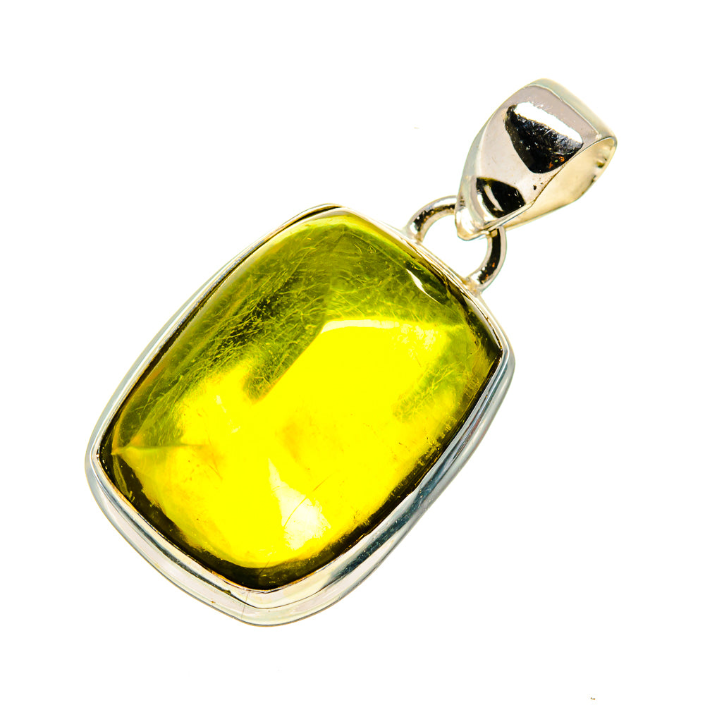 Olive Quartz Pendants handcrafted by Anasilvercos - PD745554