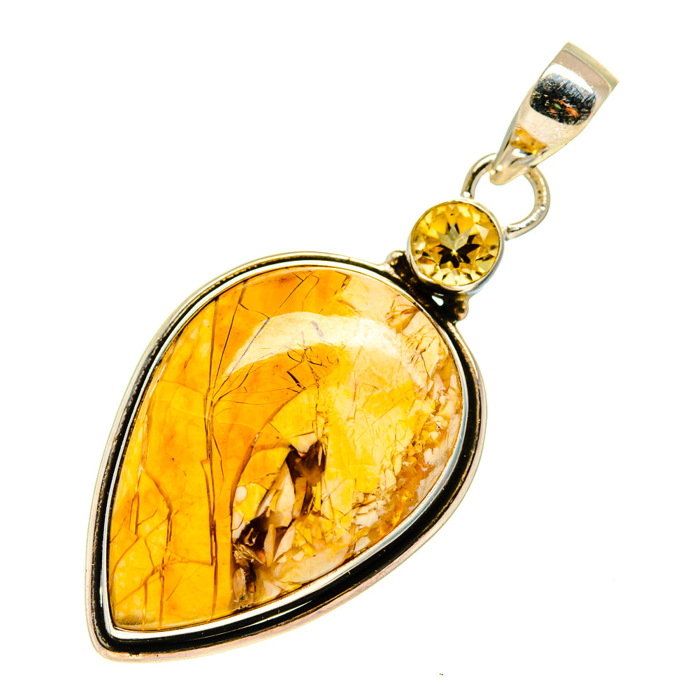 Brecciated Mookaite Pendants handcrafted by Anasilvercos - PD745605
