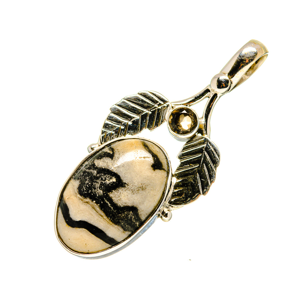 Zebra Jasper Pendants handcrafted by Anasilvercos - PD745631