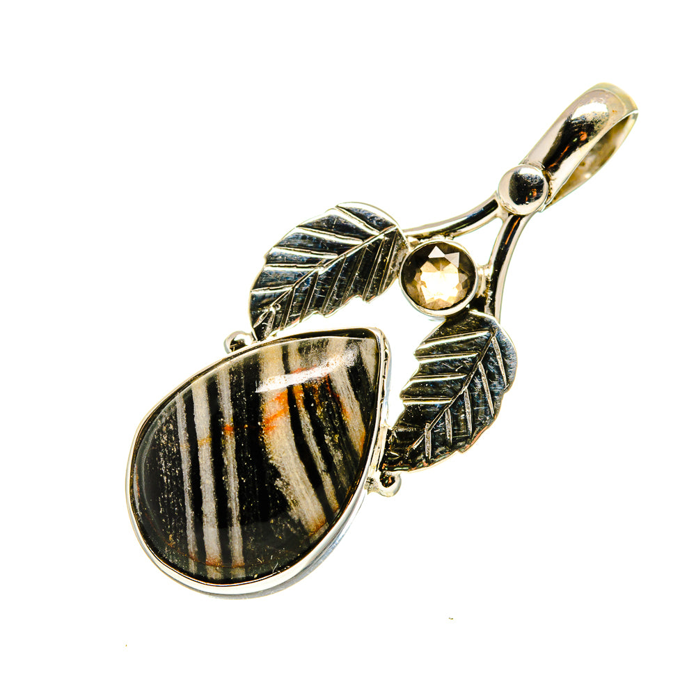 Zebra Jasper Pendants handcrafted by Anasilvercos - PD745637