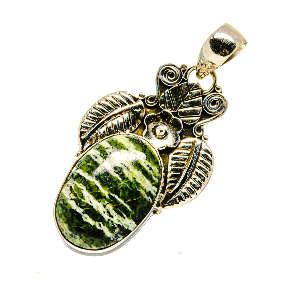 Lizard Jasper Pendants handcrafted by Anasilvercos - PD745642